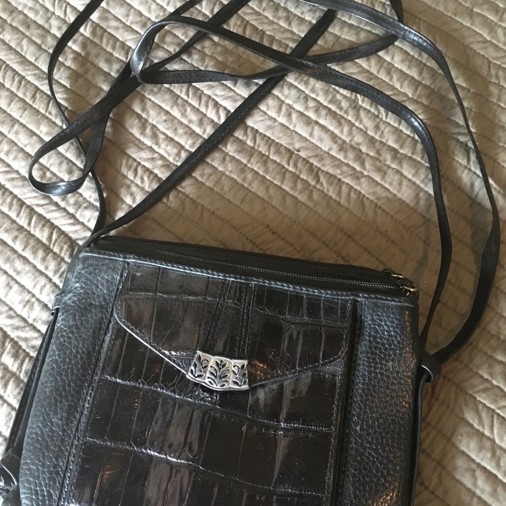 Black crossbody Brighton bag